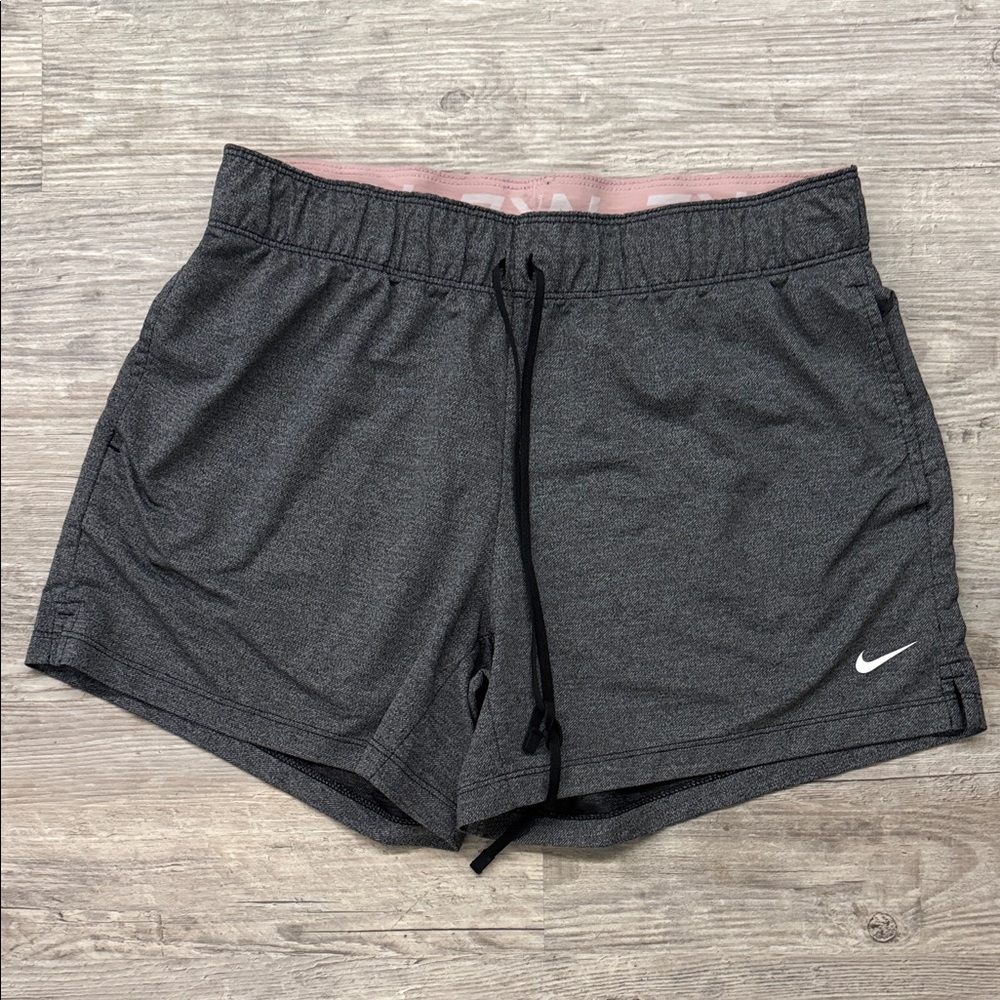 Nike Women's Charcoal Athletic Shorts